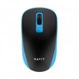 souris sans fil Havit noir-bleu 2,4 GHz 1200 DPI