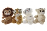 Peluche animal sauvage 15 cm