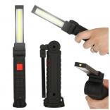 Lampe de travail LED USB avec aimant et batterie