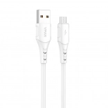 Câble VFAN USB vers Micro USB 1 m 3 A Blanc