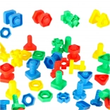 Jeu éducatif Montessori vis et écrous, 30 pièces