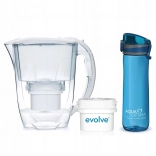 Carafe filtrante AQUA OPTIMA Oria 2,8 l + filtre 60 jours + bouteille 600 ml