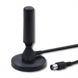 Antenne pour télévision numérique DVB‑T2 avec base magnétique