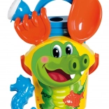 Set de sable Crocodile avec arrosoir