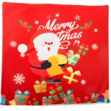 Housse de coussin de Noël 45 × 45 avec motif PÈRE NOËL
