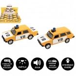 Voiture de police VB Lada à remontoir avec lumière et son