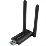 Adaptateur USB Wi-Fi sans fil rapide DUAL avec antennes