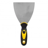 Spatule à enduire en acier inoxydable 100 mm DELI (jaune)