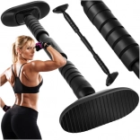 Barre de traction extensible pour encadrement de porte TRIZAND, acier, charge maximale 180 kg