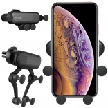 Support de voiture gravitationnel pour grille d’aération