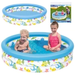 piscine de jardin gonflable pour enfants BESTWAY 122 × 25 cm, 140 l