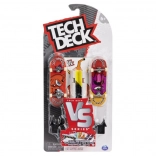 Tech Deck fingerboard – pack double avec obstacle