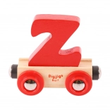 Wagon lettre Z - Bigjigs Rail