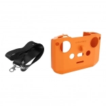 Étui en silicone Sunnylife pour DJI RC-N1 / RC-N2 / RC-N3 (orange)