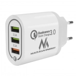 chargeur Qualcomm 3xUSB Maclean Energy