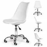 Chaise de bureau pivotante avec coussin Modern Office