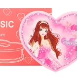 Boîte à bijoux cœur avec ballerine