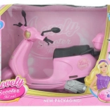 Scooter en plastique pour poupées