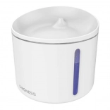 fontaine intelligente pour chiens et chats 1 l DOGNESS blanche