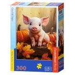 Adorable porcelet d’automne