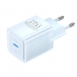 Chargeur secteur Vention USB‑C 20 W GaN bleu
