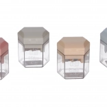 Taille-crayon double avec réservoir