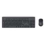 Clavier et souris sans fil Hama WKM-100 noir