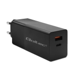 Chargeur Qoltec GaN Power Pro noir