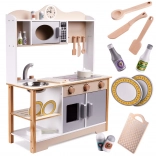 Cuisine Enfant en Bois Lulilo Kuketo avec Accessoires