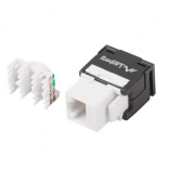 Module keystone RJ45 UTP Cat.6a sans outil 180° pour boîte d’encastrement
