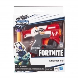 Nerf MicroShots Fortnite Doggo – mini blaster à fléchettes en mousse