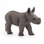 Figurine de jeune rhinocéros debout