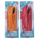 Avion à lancer en polystyrène 31 × 34 cm