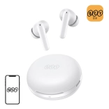 Écouteurs intra-auriculaires sans fil QCY T13 ANC2 avec réduction de bruit active, blanc