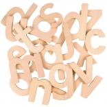 Alphabet en bois lettres minuscules