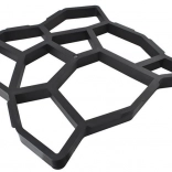 Moule pour dalles en béton de forme hexagonale