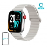 Montre connectée Colmi C8 Max avec bracelet magnétique – argent