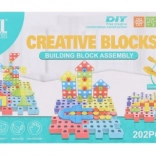 Jeu de construction plastique à visser 202 pièces