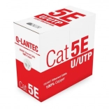 Q-LANTEC câble de données U/UTP Cat. 5e, PVC, cuivre 100 %, 305 m