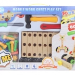 Jeu de construction à visser pour enfants – 80 pièces