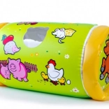 Rouleau gonflable avec grelots Mes premiers animaux 42 × 23 cm