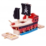 Galère Pirate Bigjigs Rail
