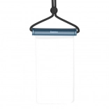 Étui étanche pour téléphone Baseus AquaGlide avec verrou cylindrique bleu