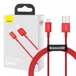 Câble USB Baseus pour charge rapide 1 m rouge