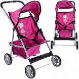 Poussette pour poupées Little Princess Rose