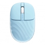 Souris sans fil Dareu bleue