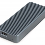 Boîtier USB‑C en aluminium pour SSD M.2 NVMe 20 Gb/s sans outil