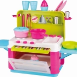 Androni cuisine de voyage pour enfants avec 25 accessoires