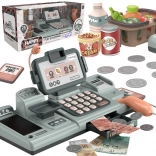 Caisse enregistreuse pour enfants avec balance, scanner et panier pour jouer au magasin