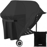 Housse pour barbecue de jardin 147x61x122 cm